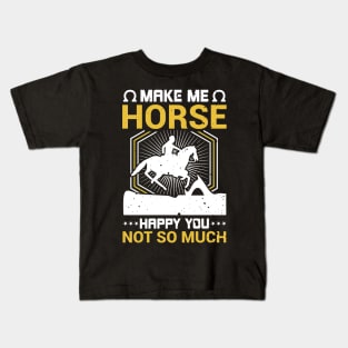 Horse T-Shirt Design Kids T-Shirt